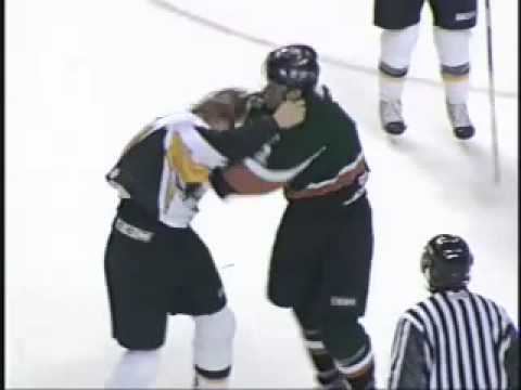 Ian Forbes (ice hockey) Ian Forbes vs Steve Lecuyer hockey fight 21506 YouTube