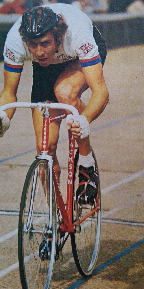 cycling archives on Twitter: "Ian Hallam on board a Bob Jackson.â¦ "