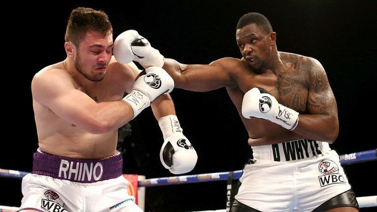 Ian Lewison Dillian Whyte wants south London showdown with Ian Lewison Boxing