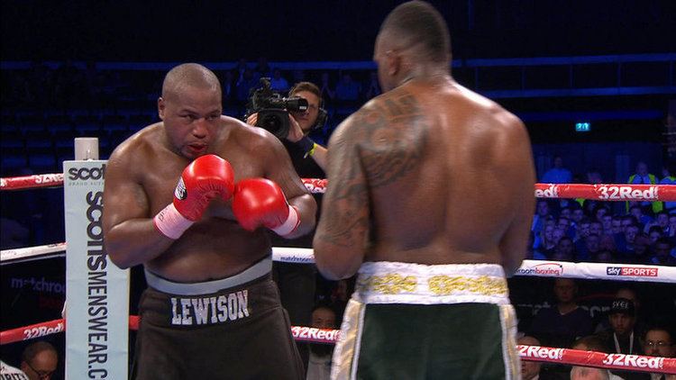 Ian Lewison Dillian Whyte beats Ian Lewison to win the British title Boxing