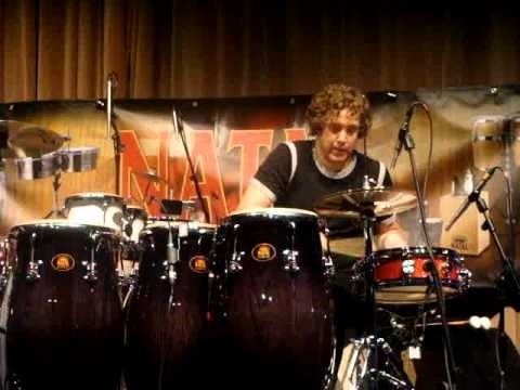 Ian Matthews (drummer) Ian Matthews Kasabian at London Drum Show 2010 YouTube