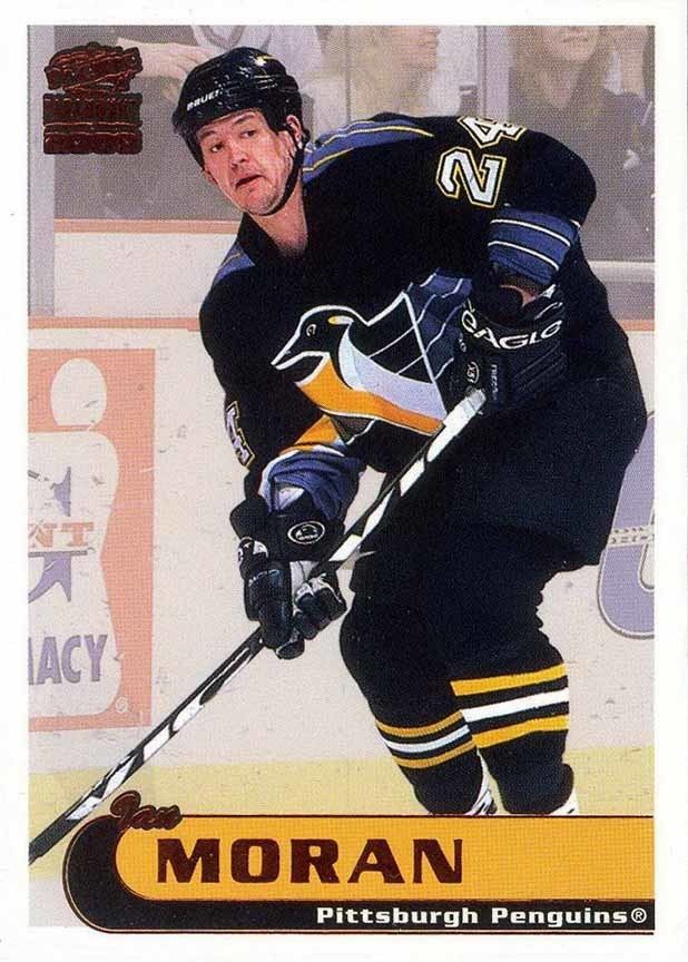 Ian Moran 199899 Ian Moran Pittsburgh Penguins Game Worn Jersey