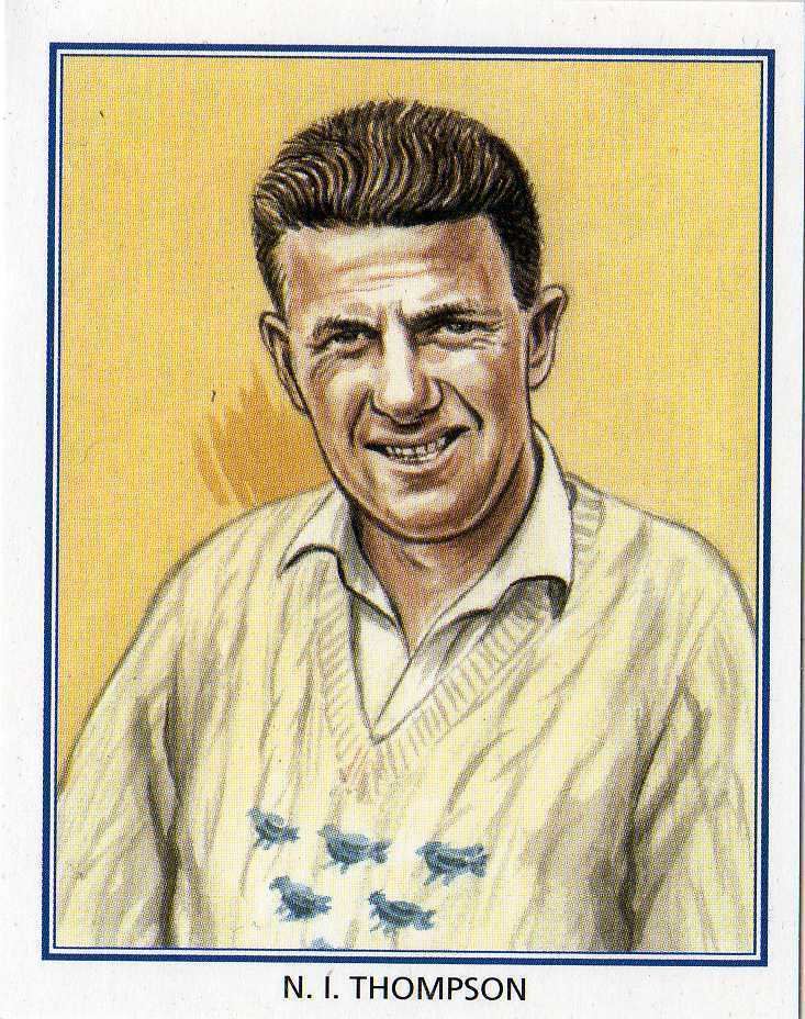 Ian Thomson (cricketer) SUSSEX Ian Thomson 24 Sussex Test Cricketers 1994 Cricket Trading Card