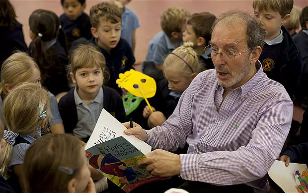 Ian Whybrow Author Ian Whybrow visits primary school to help raise