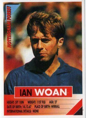 Ian Woan wwwsportsworldcardscomekmpsshopssportsworldi