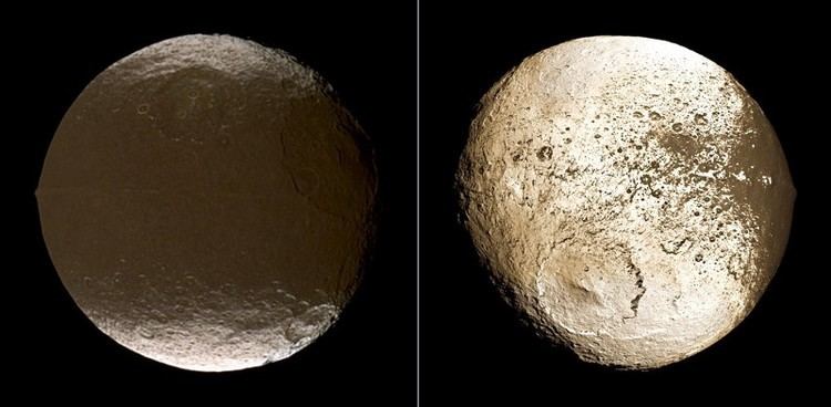 Iapetus (moon) The strangest moon in the Solar System Starts With A Bang Medium