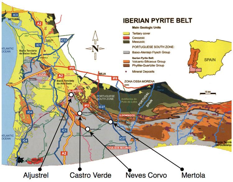 Iberian Pyrite Belt Iberian Pyrite Belt Wikipedia