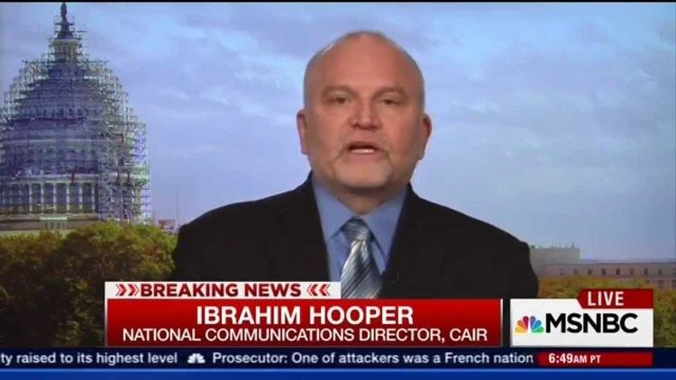 Ibrahim Hooper Video CAIRs Ibrahim Hooper on MSNBC to Denounce Paris Terror