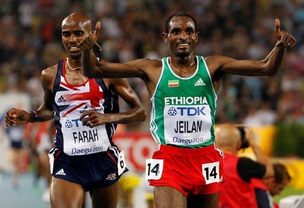 Ibrahim Jeilan AthleticsEthiopia39s Ibrahim Jeilan grabs gold in men39s
