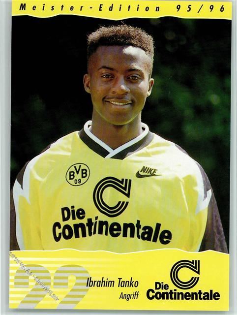 Ibrahim Tanko Ibrahim Tanko Borussia Dortmund Deutscher Meister 1995
