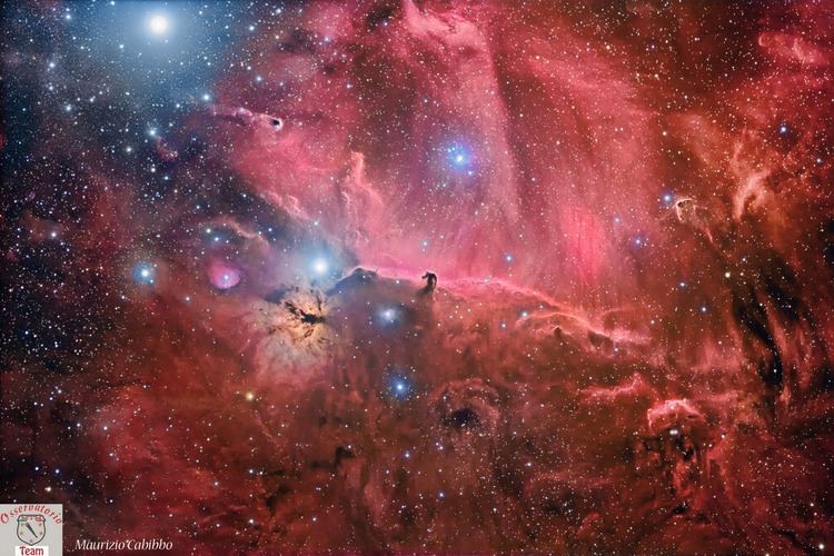 IC 434 The Flame Nebula IC 434 the Horsehead Nebula Barnard 33