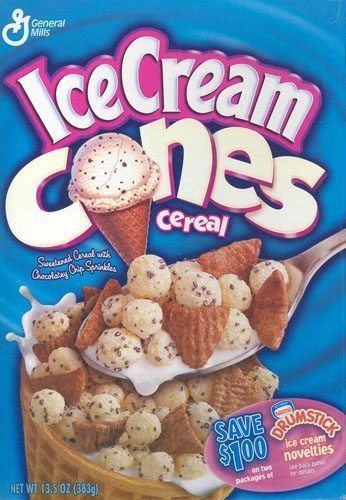 Ice Cream Cones (cereal) 80s Cereal Week 4 Ice Cream Cone Cereal Yello80s