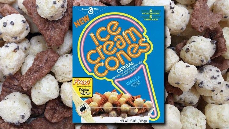 Ice Cream Cones (cereal) Ice Cream Cones Cereal Time YouTube