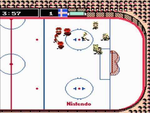 Ice Hockey (1988 video game) Nes Ice Hockey 1988 YouTube