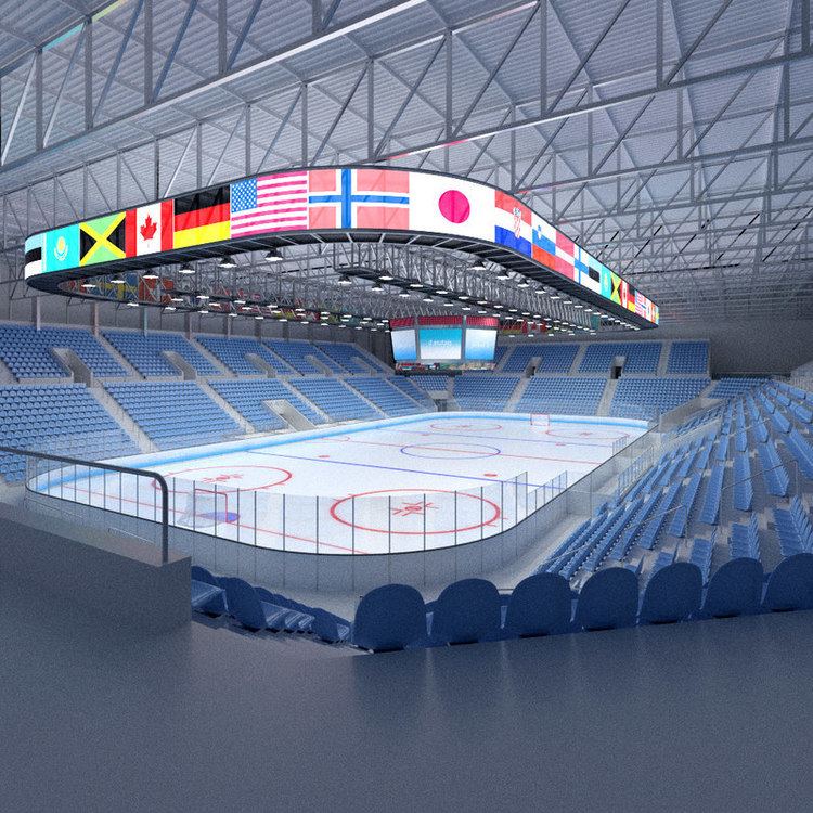 Ice hockey arena 3ds ice hockey arena