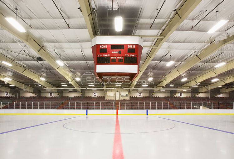Ice hockey arena Stock Photos An Indoor Ice Hockey Arena Stock Photography Online