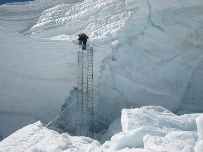 Icefall Khumbu Icefall Adventure Mountain Climbing in Nepal Everest