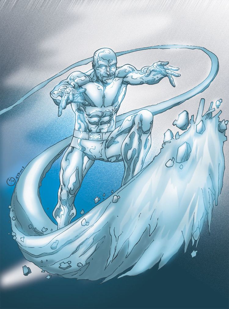 Iceman (comics) Iceman by Robert Atkins XMen Mutants XMen and Foes Pinterest