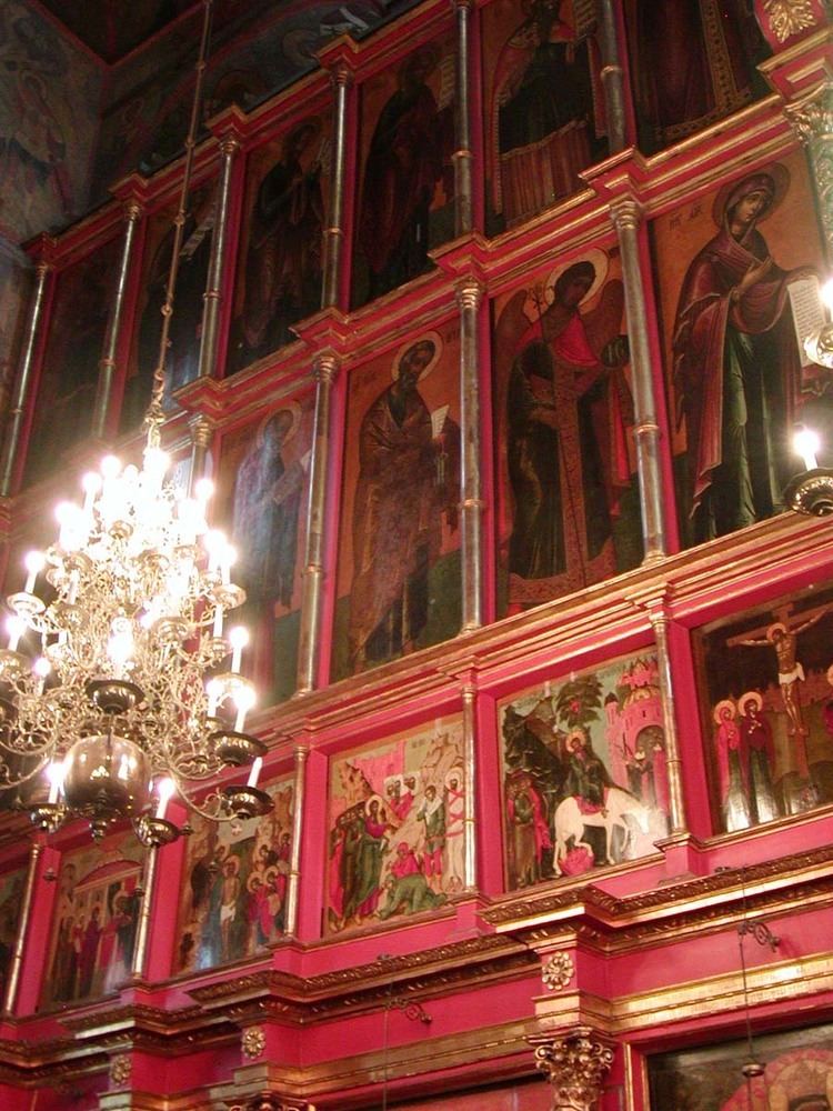 Iconostasis of the Cathedral of the Archangel