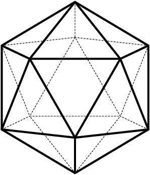 Icosahedron icosahedron GEOMETRIC Pinterest Search Water and Google