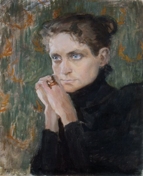 Ida Aalberg PaintingDb GallenKallela Akseli Portrait of the