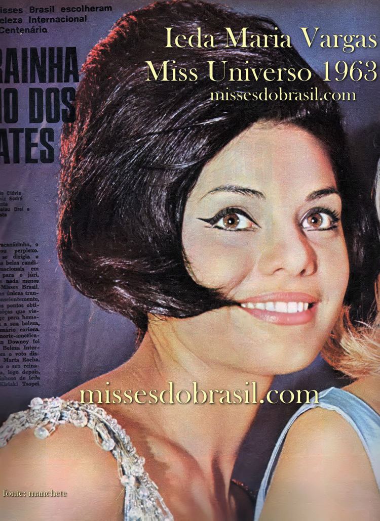 Iêda Maria Vargas Ieda Maria Vargas Brazil Miss Universe 1963 Miss Universe 1960