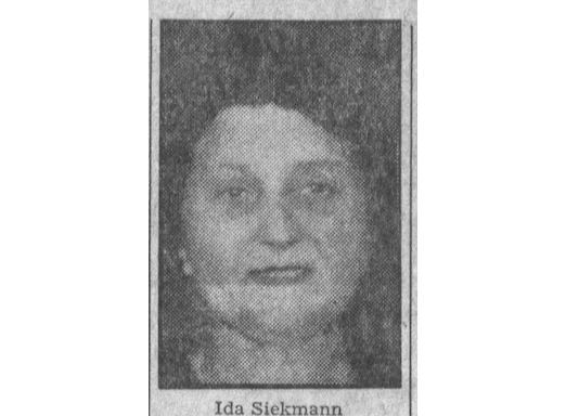 Ida Siekmann Berlin Wall Memorial Ida Siekmann the first victim of