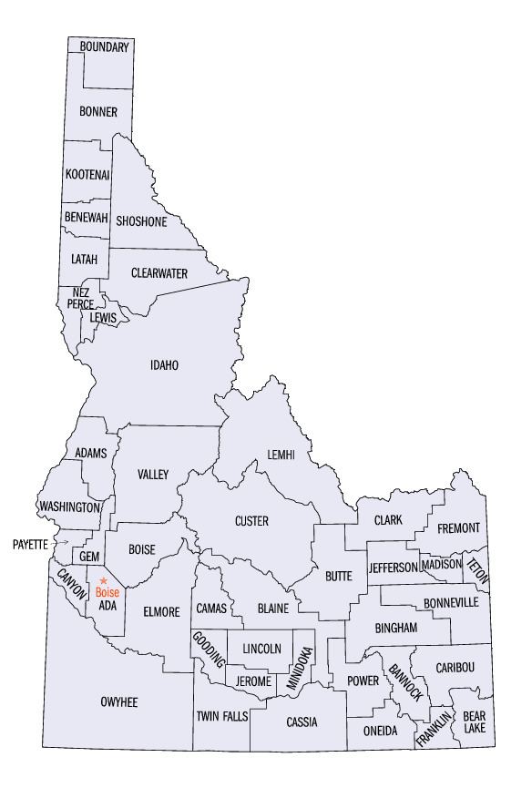 Idaho statistical areas