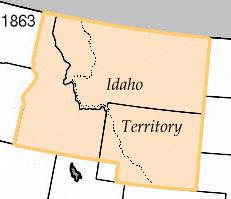 Idaho Territory's at-large congressional district