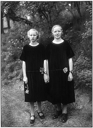 Identical Twins, Roselle, New Jersey, 1967 Identical Twins Roselle New Jersey 1967 by Diane Arbus double