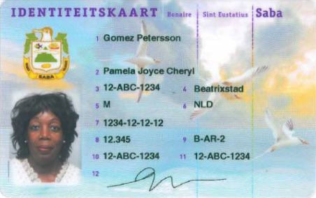 Identity card BES