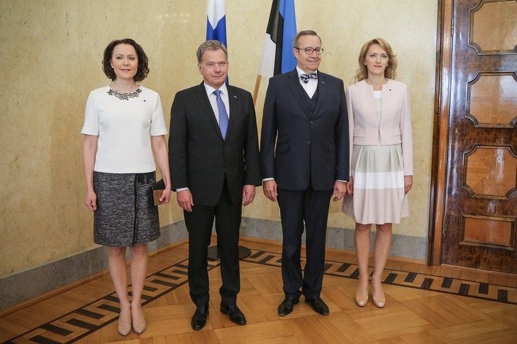 Ieva Ilves President Niinist on State Visit to Tallinn quotSmall Countries