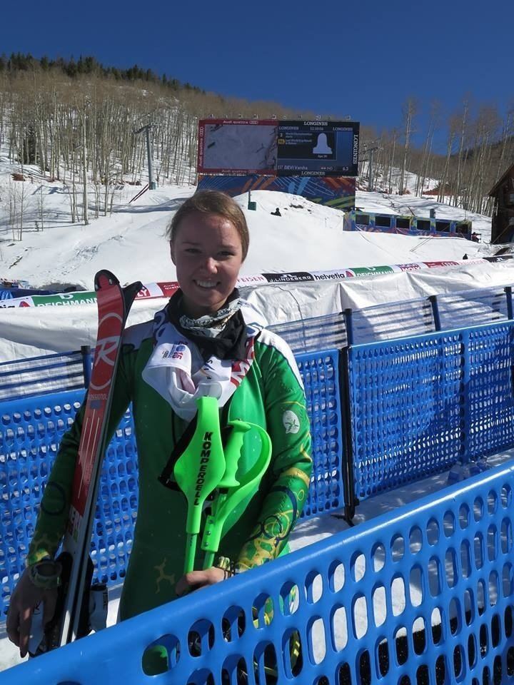 Ieva Januškevičiūtė The dream that came true alpine skier Ieva Janukeviit is ready