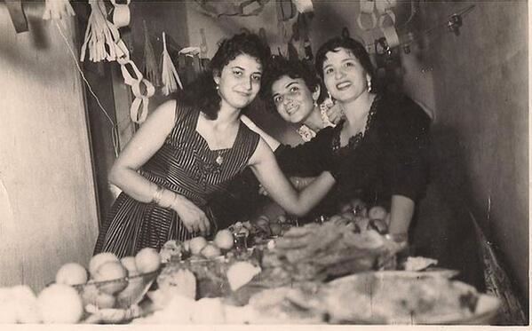 Saudi Arabian women in the 50s