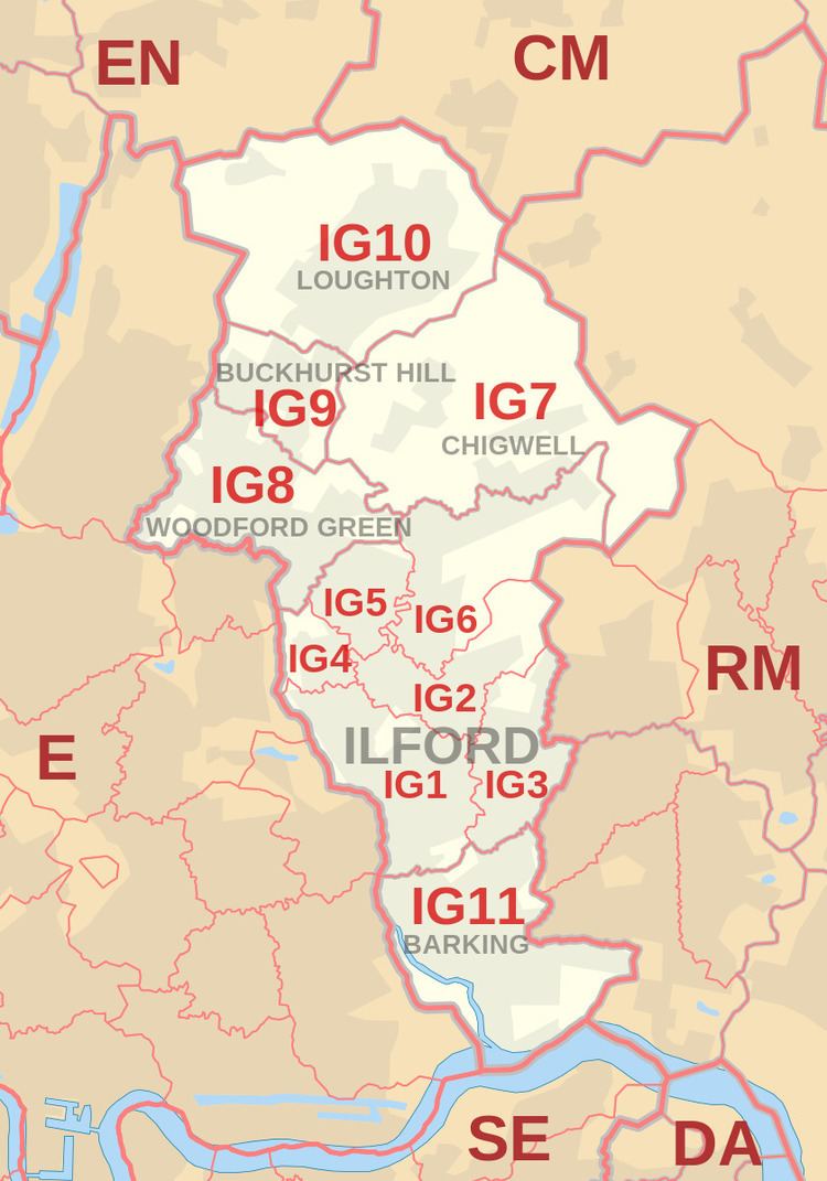 IG postcode area