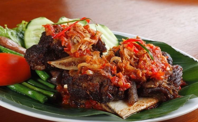 Iga penyet Special Recipe Iga Penyet from indonesia Beef Ribs Food Recipe