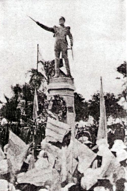 Ignacio Warnes Inauguracin de la Estatua de Ignacio Warnes en 1922