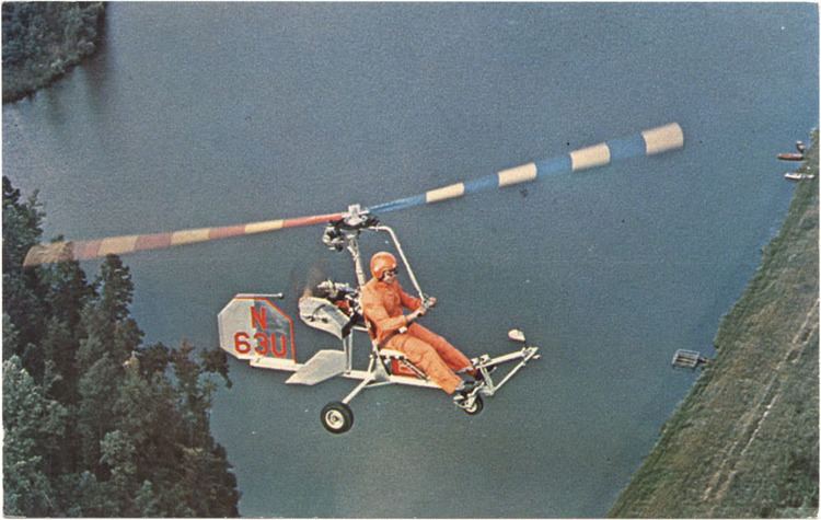 Igor Bensen August 1957 Igor Bensen and the Gyrocopter North Carolina