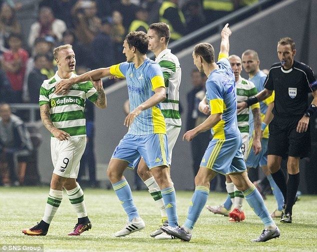 Igor Shitov Leigh Griffiths should be banned says Astana defender Igor Shitov