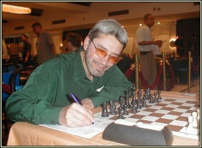 GM Igors Rausis - Ramma Kaspars, Rapid chess, Slav defence 