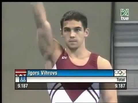 Igors Vihrovs Igors Vihrovs LAT Vault AA Athens Olympic Games 2004