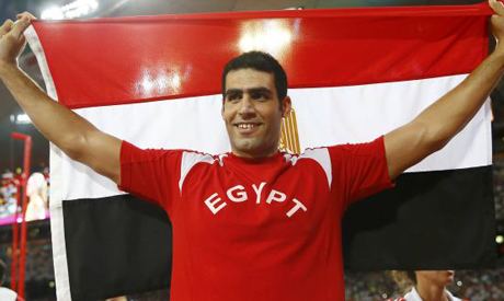 Ihab Abdelrahman Javelin thrower Ihab AbdelRahman snatches Egypt39s first