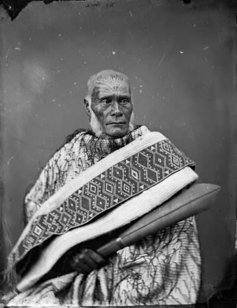 Ihaka Whaanga Whaanga Ihaka Ihaka Whaanga photographed by William James Harding