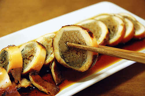 Ikameshi Japanese Cuisine IkaMeshiRicestuffed Squids SHIZUOKA GOURMET