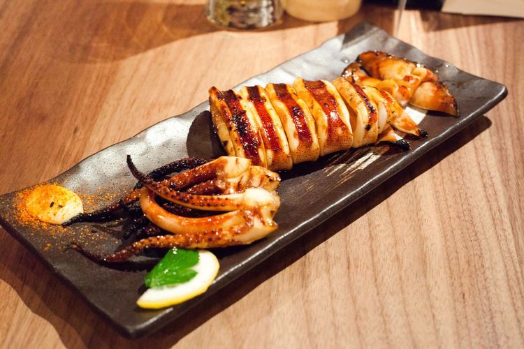 Ikayaki Ikayaki 830 Tender grilled squid with teriyaki sauce Flickr