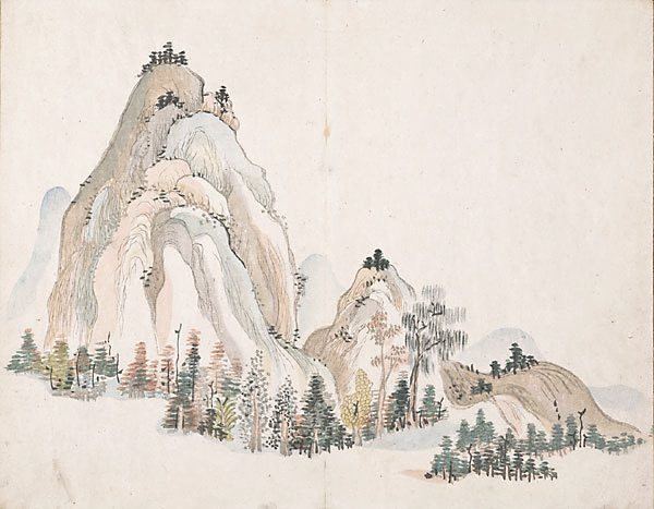 Ike no Taiga Untitled Mountains Ike no Taiga WikiArtorg