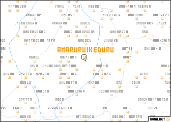 Ikeduru Amaruru Ikeduru Nigeria map nonanet