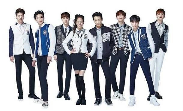 IKon (South Korean band) iKON and Kim Ji Soo Endorse School Uniform Brand 39Smart39 Koogle TV