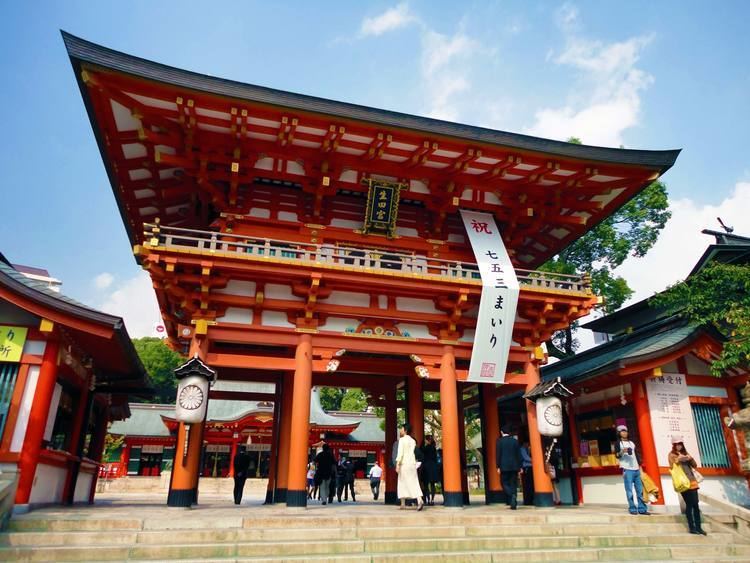 Ikuta Shrine Kobe39s Ikuta Shrine is an Important Shrine for Residents of Kobe and