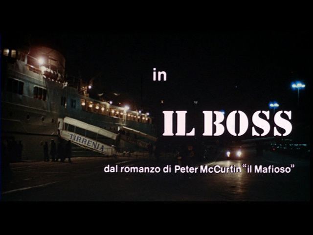 Il Boss Il boss 1973 Fernando Di Leo Henry Silva Richard Conte Gianni